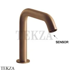 Gessi 316 FLESSA Электронный смеситель с кран-фильтром 54081-726, Warm Bronze Br