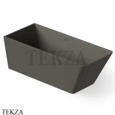 Dea Design Soul Ванна отдельностоящая прямоугольная 170x73 Solid Surface DD8605 1700 5, Graphite №5