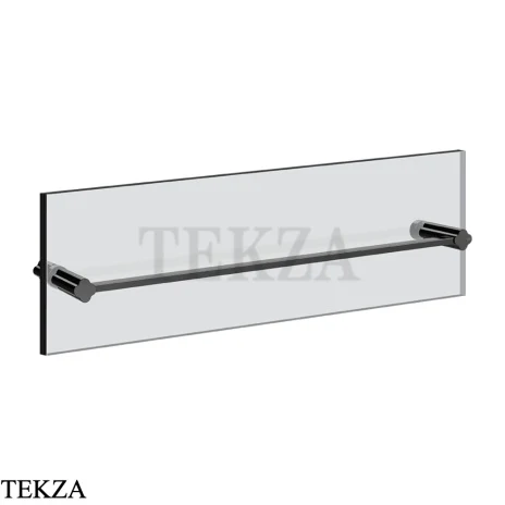 Gessi Ludovica Полотенцедержатель для крепления на стекло, 60 см 76515-706, black хром глянец