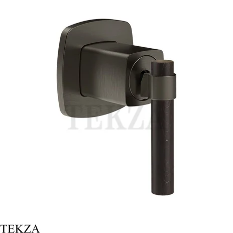 Gessi Jacqueline Смеситель-рычаг управления, внешняя часть 77245-707, black хром Brush