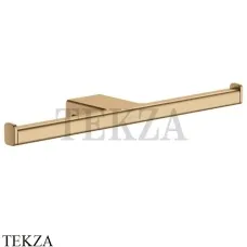 Hansgrohe AddStoris Двойной держатель туалетной бумаги 41748140, Brushed Bronze