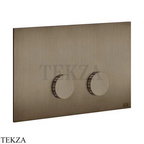 Gessi INGRANAGGIO Клавиша смыва для инсталляции SANIT, Villeroy&Boch 54643-761, бронза Coffee