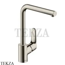Hansgrohe Focus Смеситель для кухни поворотный 31817800, сталь