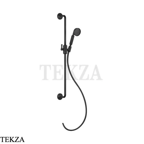 Gessi VENTI20 Штанга в комплекте с душевой лейкой, шланг 65144-299, Black XL
