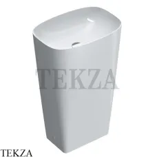 Catalano Green LUX 55 Раковина напольная, слив в стену 1FRPGRLX00, белый глянцевый