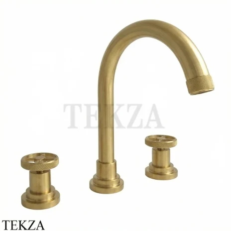Nicolazzi ARENA Смеситель для раковины, без гарнитура 3308TCOS44, Brushed brass