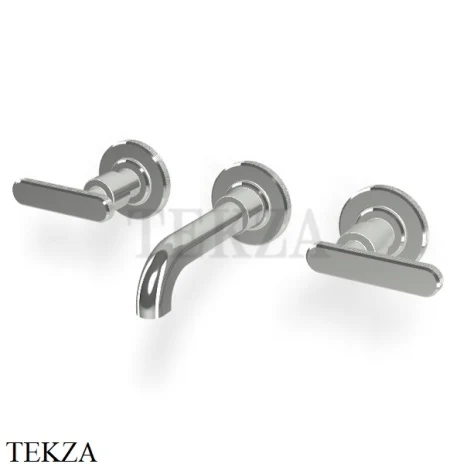 FIMA Carlo Frattini Park Line Смеситель для раковины 3 отв, внешняя часть F1331/5CR, хром глянец