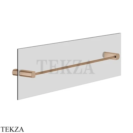 Gessi RILIEVO Полотенцедержатель для крепления на стекло, 45 см 59564-030, Copper PVD