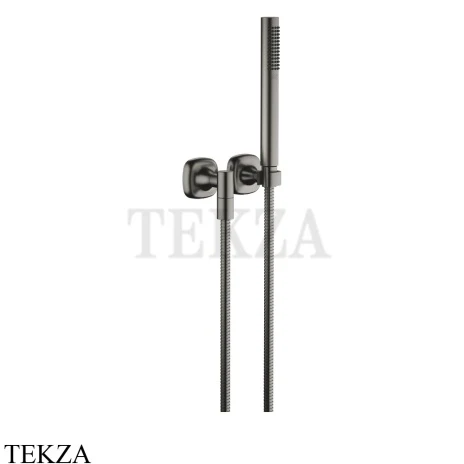 Dornbracht COYA Душевой гарнитур с отдельными розетками 27808404-99, Dark Platinum matt