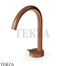 Zucchetti Isy22 Смеситель для раковины средний, без гарнитуры ZIS1403.P91, brushed copper PVD