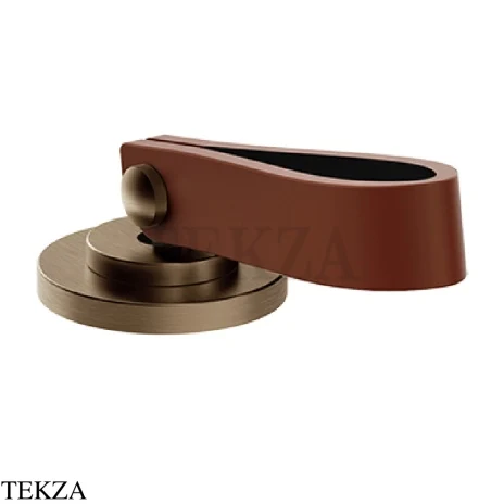 Gessi Pelle Laccetto Смеситель-рычаг управления на столешницу, 78400-447, Red Cherry/Coffee Bronze Br. PVD