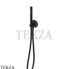 Zucchetti Helm Душевой гарнитур, ручной душ стержневой Z93929.XP81, brushed total black PVD