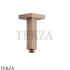 Newform Кронштейн для душа квадрат потолочный L=120 28152.59.067, PVD Br. Copper Bronze