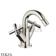 Dornbracht TARA Смеситель для биде со сливным гарнитуром 24510892-08, платина глянец
