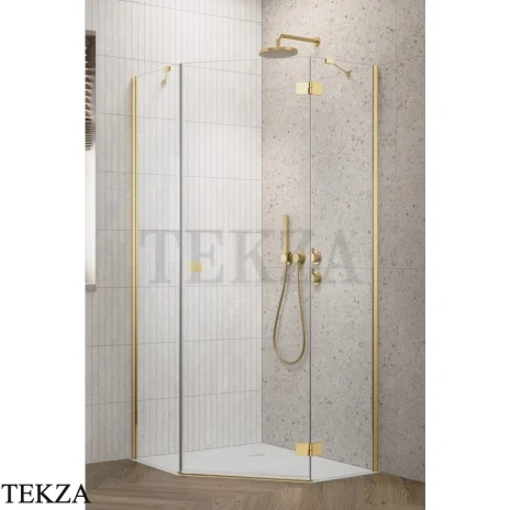 Radaway Essenza 8 PTJ Душевая дверь 62,3 см, левая, 10490000-09-01L, золото глянец