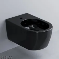 Cielo Smile Биде подвесное, с 1 отверстием под смеситель SMBSNW N, черный глянцевый