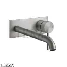 Gessi 316 FLESSA Смеситель для раковины, внешняя часть, 17-20 см 54090-239, Steel Brushed