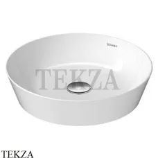 Duravit Cape Cod Раковина накладная круглая, без перелива 2328430000, белый глянец