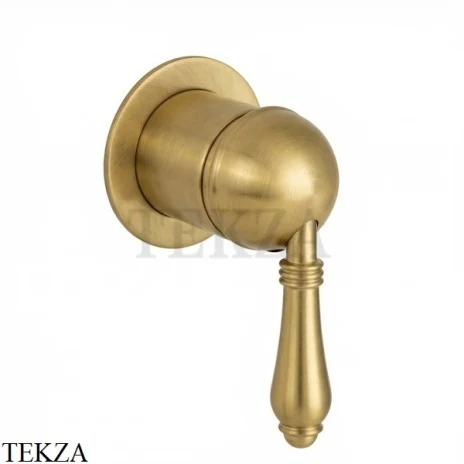 Nicolazzi Monocomando Смеситель для душа El Capitan, внешняя часть, Brushed brass