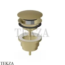 Zucchetti Донный клапан универсальный R97778.XSP31, matt british gold PVD