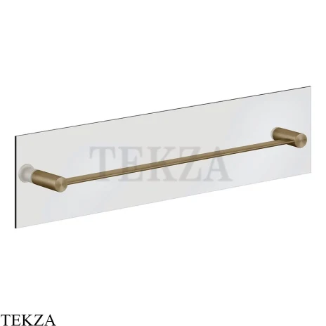 Gessi 316 ACCESSORIES Полотенцедержатель для крепления на стекло, 60 см 54925-791, Deep Bronze Brushed PVD