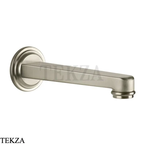 Gessi VENTI20 Излив настенный для ванны 65103-149, Finox Brushed Nickel
