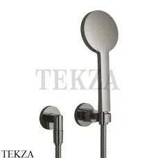Dornbracht TARA Душевой гарнитур 3 режима, с отдельными розетками 27803892-19, Dark Chrome