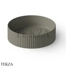 Dea Design Washbasins Раковина настольная Solid Surface DD9812 400 4, Light Grey №4