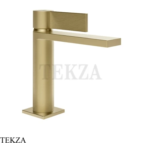 Gessi Inverso RIGATO Смеситель для раковины, с донным клапаном 73551-727, Brass Br. PVD