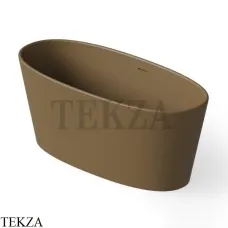 Dea Design Nature Ванна отдельностоящая овальная 158x70 Solid Surface DD8602 1580 1, Dark Camel №1