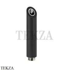 Gessi Душевая лейка Kneipp из черного ABS пластика 32930-031, хром глянец