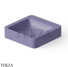 Dea Design Washbasins Раковина настольная 41х41 Solid Surface DD9011 410 14, Lilac №14