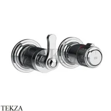 Gessi VENTI20 Термостат для душа, 3 потока, внешняя часть 65237-031, хром глянец