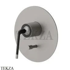 Newform O’RAMA Смеситель для душа, 2 потока, внешняя часть 68471E.M2.070, Titanium Satin + M. black Newform O’RAMA Смеситель для душа, 2 потока, внешняя часть 68471E.M2.070, Titanium Satin + M. black
