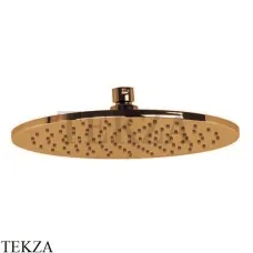 FIMA Carlo Frattini WELLNESS Верхняя круглая лейка для кронштейна 25 см F2621/2ZL, Amber Bronza