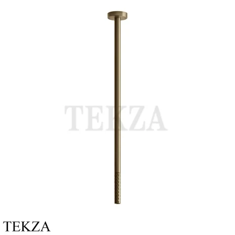 Gessi 316 INTRECCIO Излив для раковины потолочный под размер 54196-791, Deep Bronze Brushed PVD