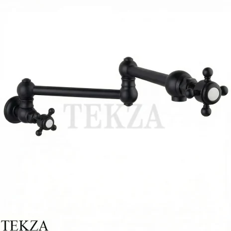 Nicolazzi Cucina Излив для кухни поворотный для холодной воды 1451NEM70, черный матовый