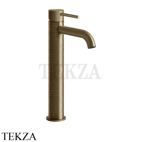 Gessi 316 TRAME Смеситель для раковины, без сливного гарнитура 54309-791, Deep Bronze Brushed PVD