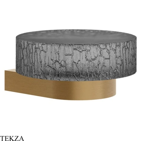 Gessi Incastri Мыльница настенная, Light smoke 75401-726, бронза Brushed