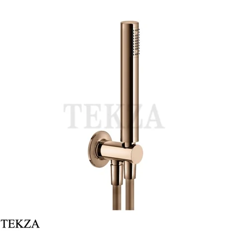 Gessi INCISO SHOWER Душевой комплект с держателем 58123-030, Copper PVD