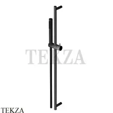 Zucchetti Душевая штанга 80 см, стержневая лейка Z95182.N1, черный goffrato