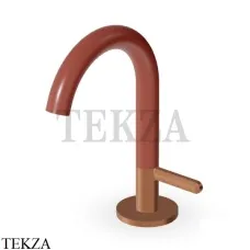 Zucchetti Isy22 Смеситель для раковины прогрессивный, без гарнитуры ZIS2811.P91R5, brushed copper - красный