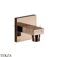 Gessi Rettangolo shower Шланговое подсоединение 20169-030, Copper глянец