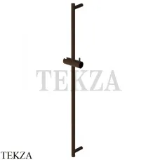 Zucchetti Настенная душевая штанга 80 см Z95201.P21, brushed chocolate PVD