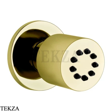 Gessi INCISO SHOWER Боковая форсунка поворотная 13375-246, Gold PVD