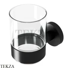 GEESA Nemox Black Стакан подвесной для зубных щеток 916502-06, черный матовый