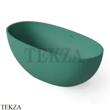Dea Design Nature Ванна отдельностоящая овальная 165x80 Solid Surface DD8628 1650 10, Green №10