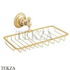 Nicolazzi CLASSICI Полочка-решетка в душевую зону 1493OS, Brushed brass