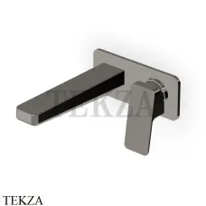 Zucchetti JINGLE Смеситель для раковины, внешняя часть ZIN634.C50, metal black