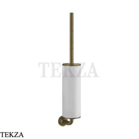 Gessi VENTI20 Ершик туалетный настенный белый 65419-713, Antique Brass